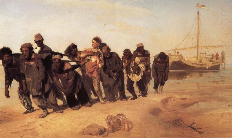 Barge Haulers on the Volga, Ilya Repin